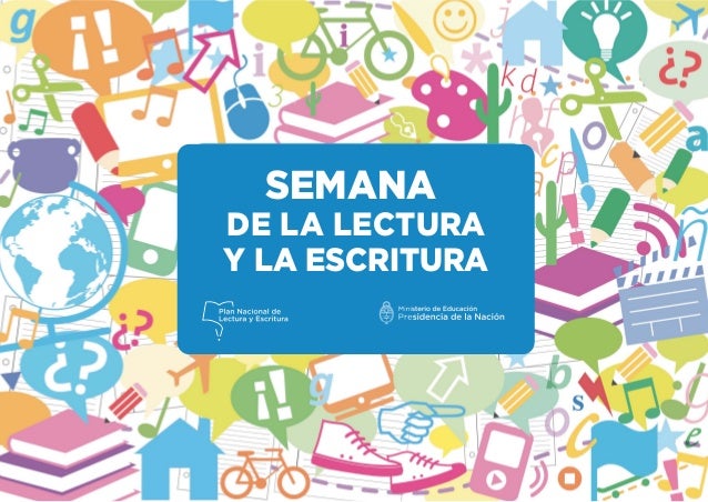 Resultado de imagen para semana de la lectura y la escritura