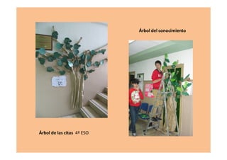 Árbol del conocimiento
Árbol de las citas 4º ESO
 