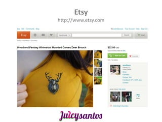 Etsy
http://www.etsy.com
 