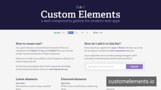 customelements.io
 