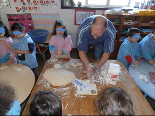 Semana dos avós com o avô da celina