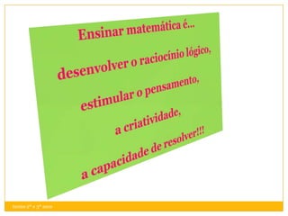 turma 2º e 3º anos
 