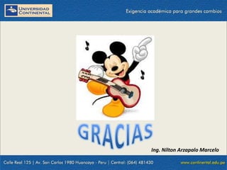 23/10/2021 24
Ing. Nilton Arzapalo Marcelo
 