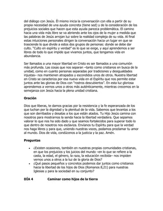 Semana oracion por la unidad de los cristianos | PDF