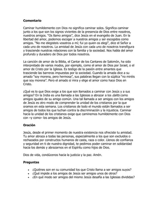 Semana oracion por la unidad de los cristianos | PDF