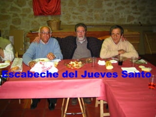 Escabeche del Jueves Santo