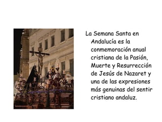 Semana santa en andalucía PPT