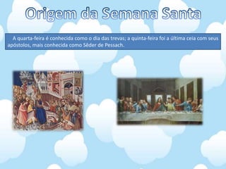 Презентация на тему: SEMANA SANTA. QUINTA-FEIRA SANTA ENTRADA