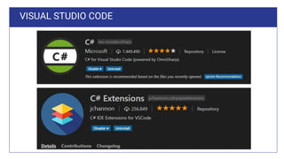 VISUAL STUDIO CODE
 