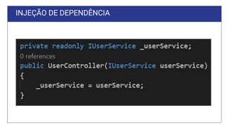 INJEÇÃO DE DEPENDÊNCIA
 