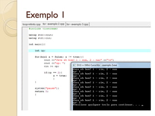 Exemplo 1
 