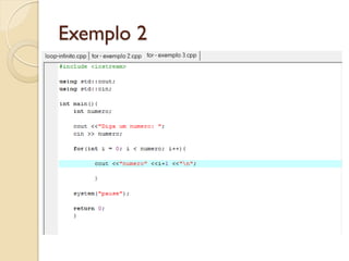 Exemplo 2
 