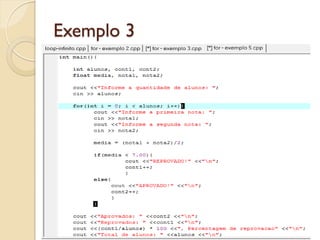 Exemplo 3
 