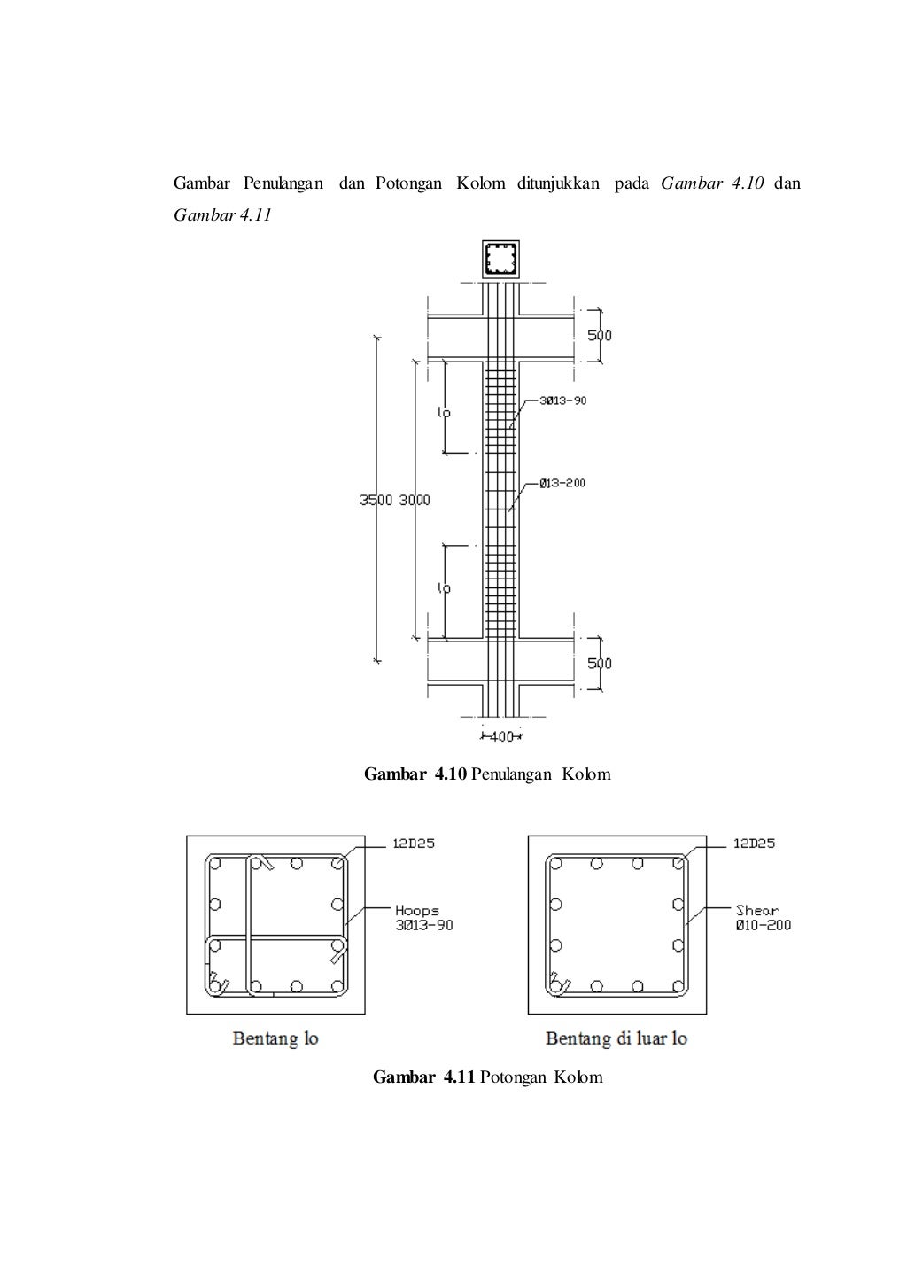 contoh kerjaan struktur beton bertulang 2