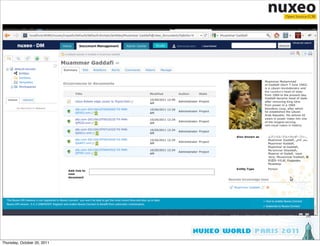 ECM Meets the Semantic Web - Nuxeo World 2011