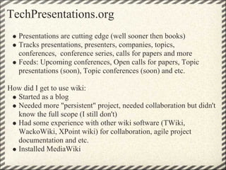 Semantic Media Wiki & Semantic Forms