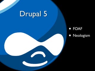 The trouble with Drupal 5


 • It’s not 6




                   http://www.ﬂickr.com/people/davidsethp/
 