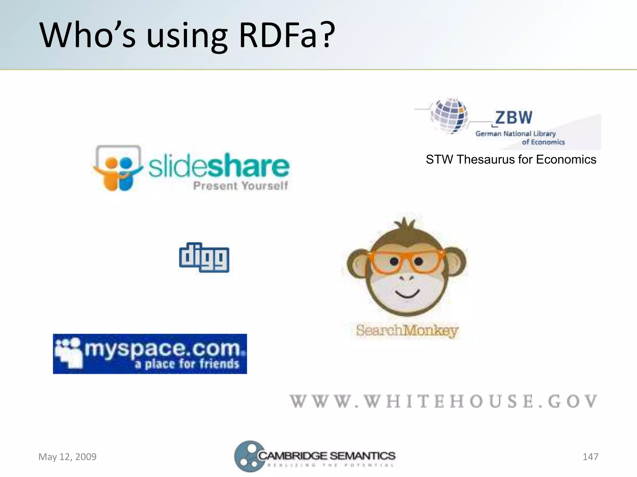 Semantic Web Landscape 2009