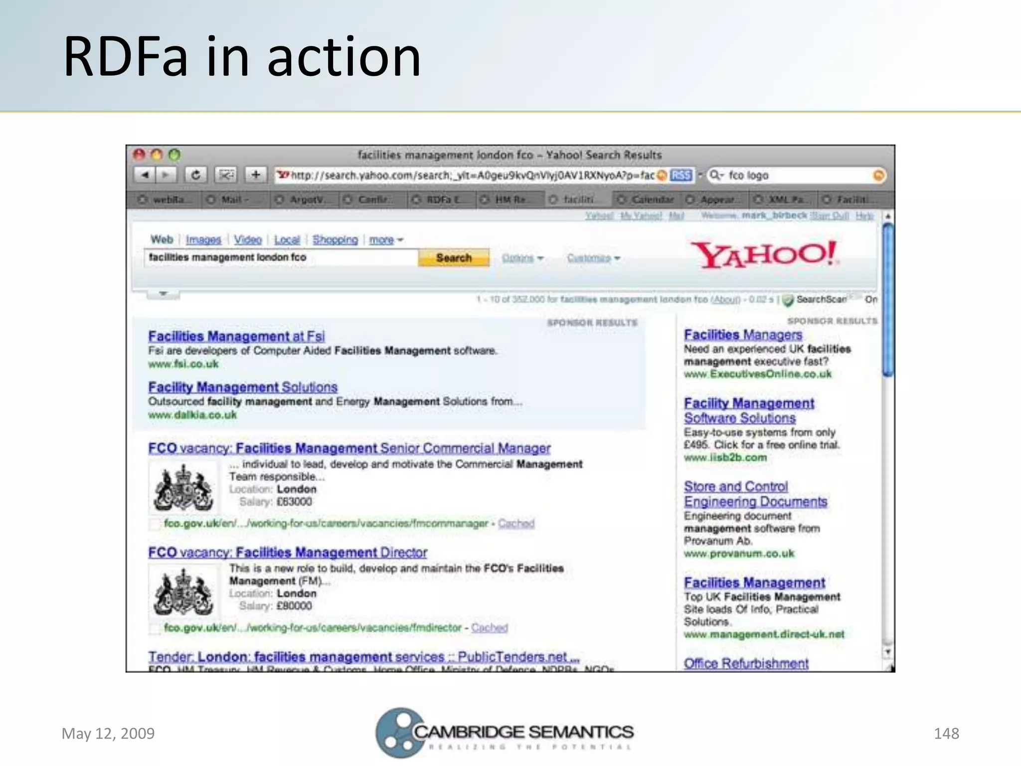 Semantic Web Landscape 2009