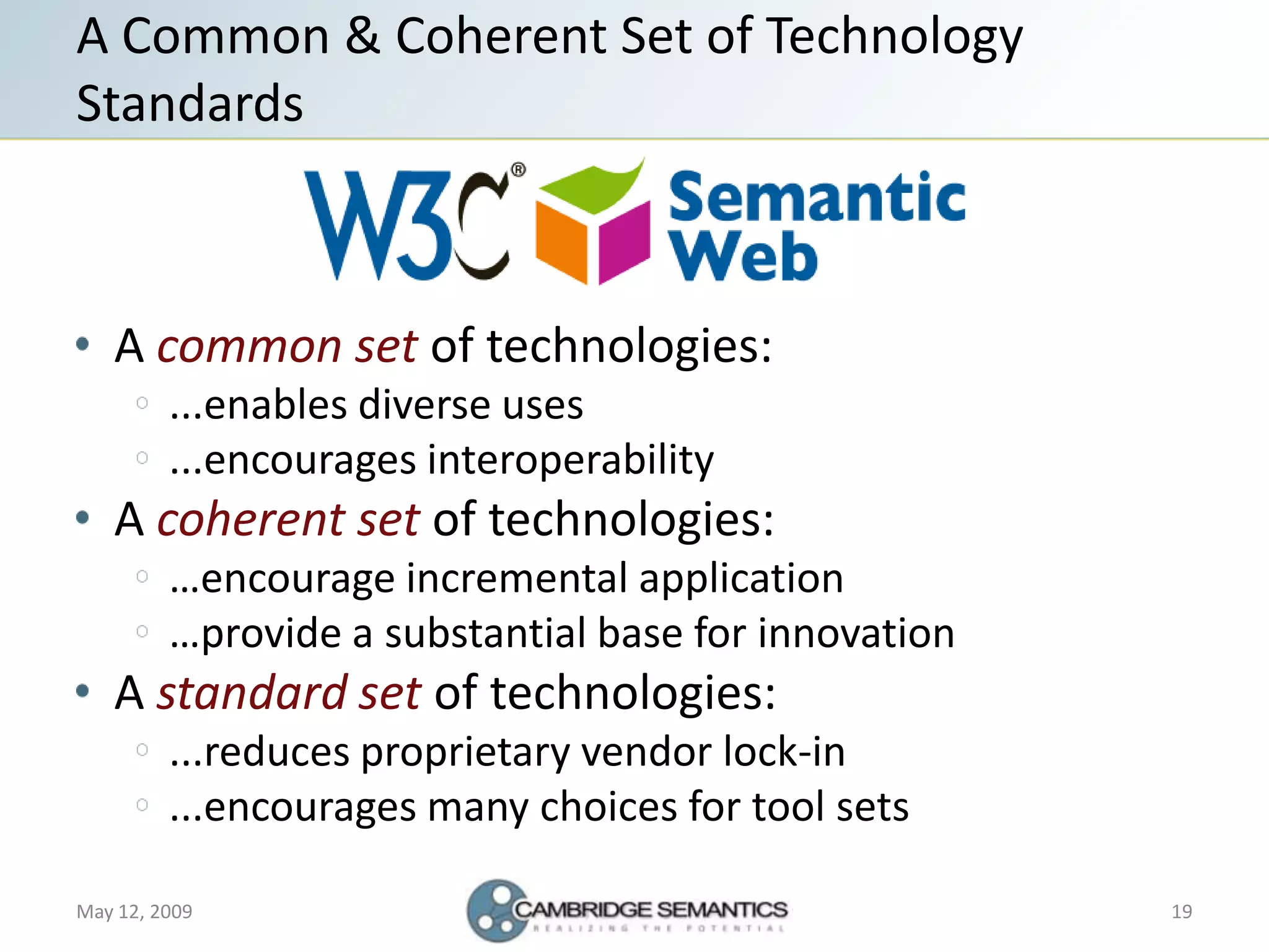 Semantic Web Landscape 2009