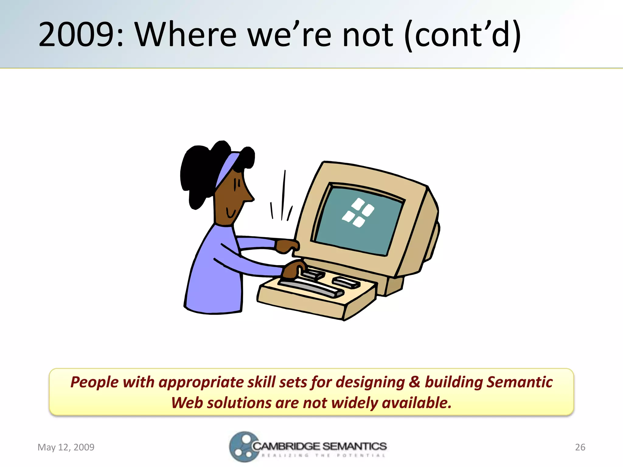 Semantic Web Landscape 2009