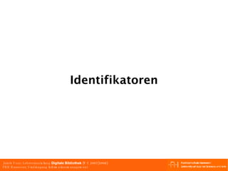 Identifikatoren 