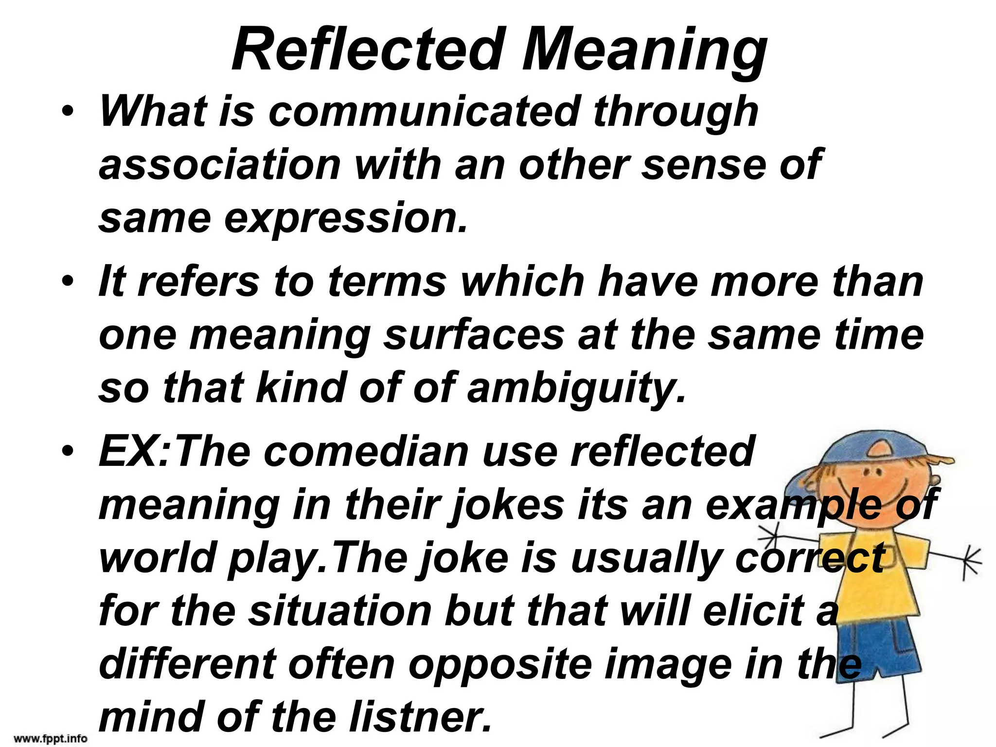 Semanti meaning and it types | PPT
