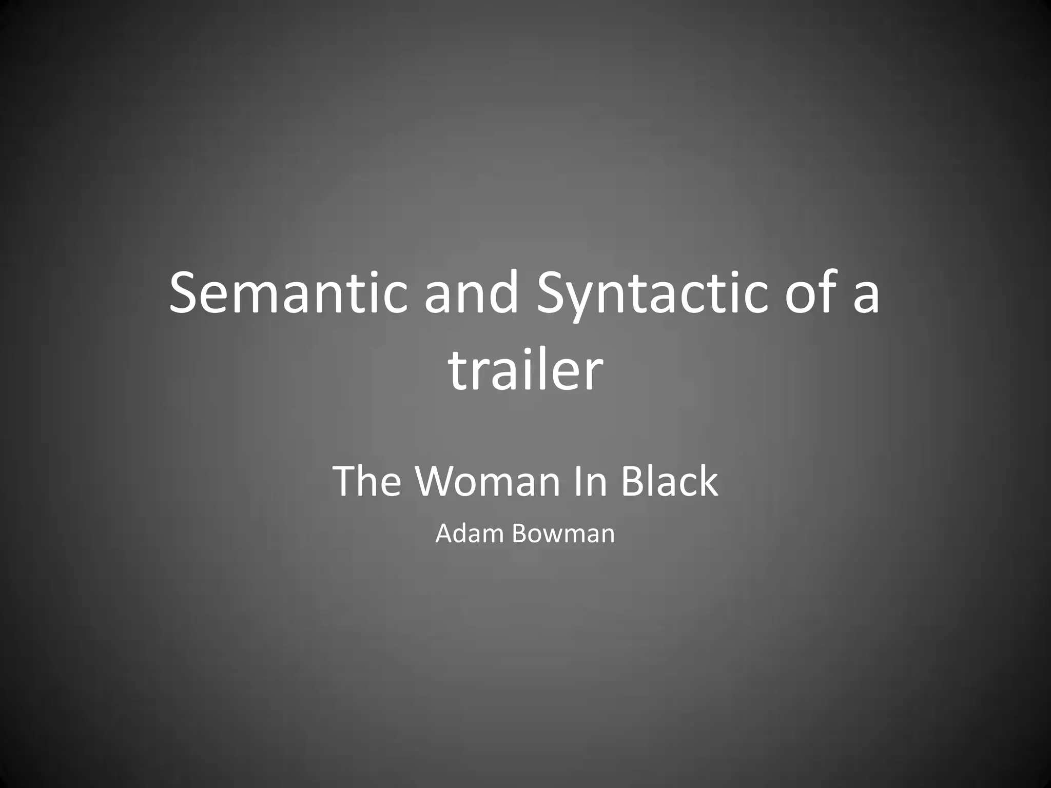 Semantic and syntactic | PPT