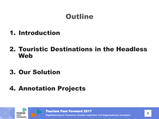TFF 2017 - Semantic annotation of touristic destinations
