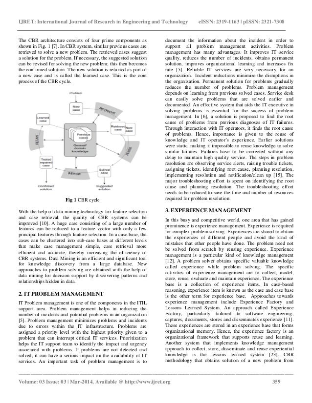 reasoning problem cbr case-based systems case approaches research solving papers This paper addresses the fulfillment of requirements related to case-based reasoning (cbr) processes for system design considering that cbr processes are well suited for problem solving, the proposed method concerns the definition of an integrated cbr process in line with system engineering principles. reasoning problem cbr case-based systems case approaches research solving papers This paper addresses the fulfillment of requirements related to case-based reasoning (cbr) processes for system design considering that cbr processes are well suited for problem solving, the proposed method concerns the definition of an integrated cbr process in line with system engineering principles.