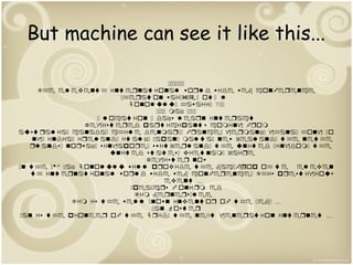 But machine can see it like this...


   











 
 

…
   


…

…

 