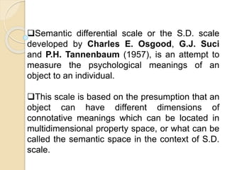 Semantic differential | PPT
