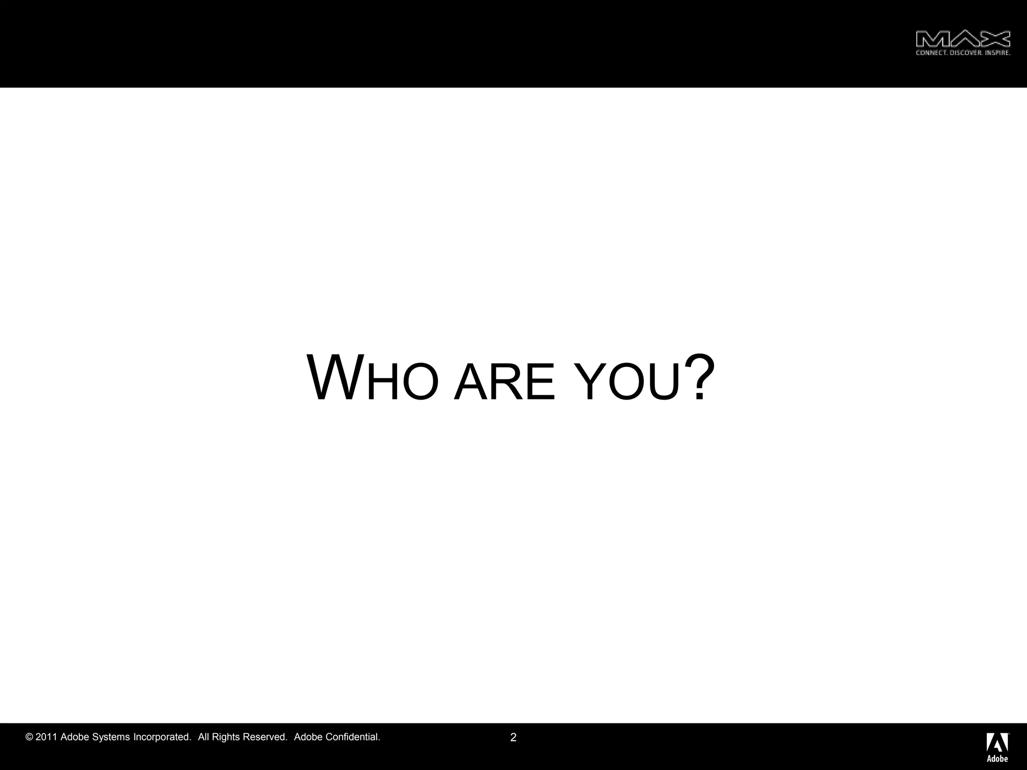 Who are you?2
