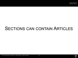 An Article is a piece of stand-alone content33