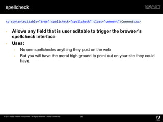 New Elements work across Modern Browsers without Fail51