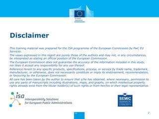 Semantic interoperability courses training module 1 - introductory ...