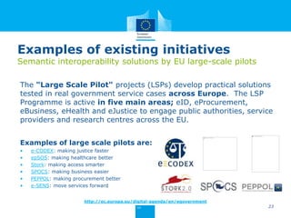 Semantic interoperability courses training module 1 - introductory ...