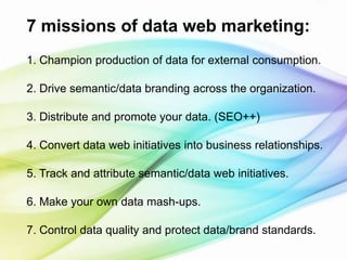 Data Web Marketing