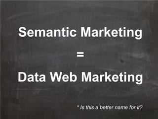 Data Web Marketing