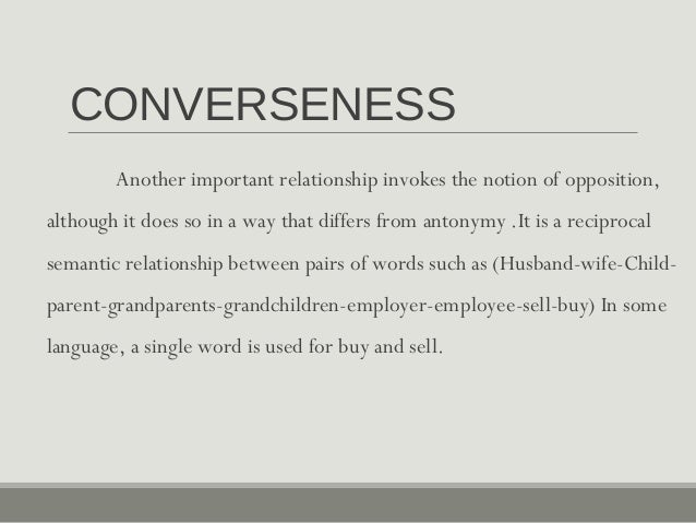 converses linguistics
