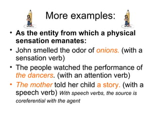 Semantic Roles | PPT