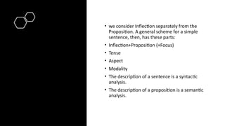 Understanding Semantic Roles and Sentence Structure in Linguistics | PPTX