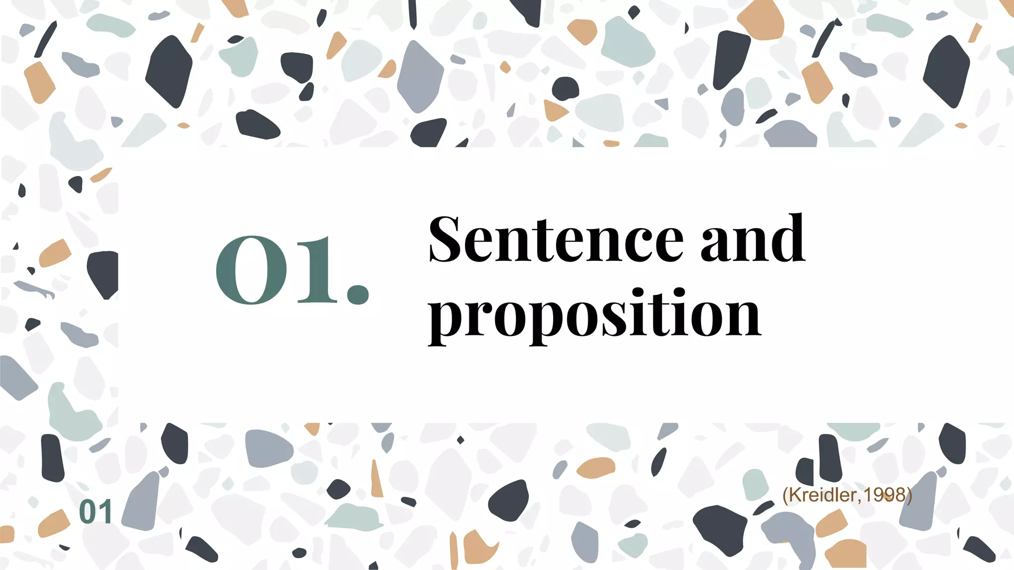 Semantic roles ch4 | PPT