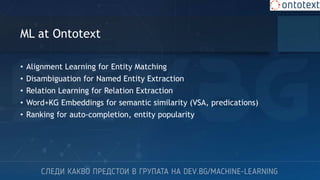 Semantics and Machine Learning | PPTX