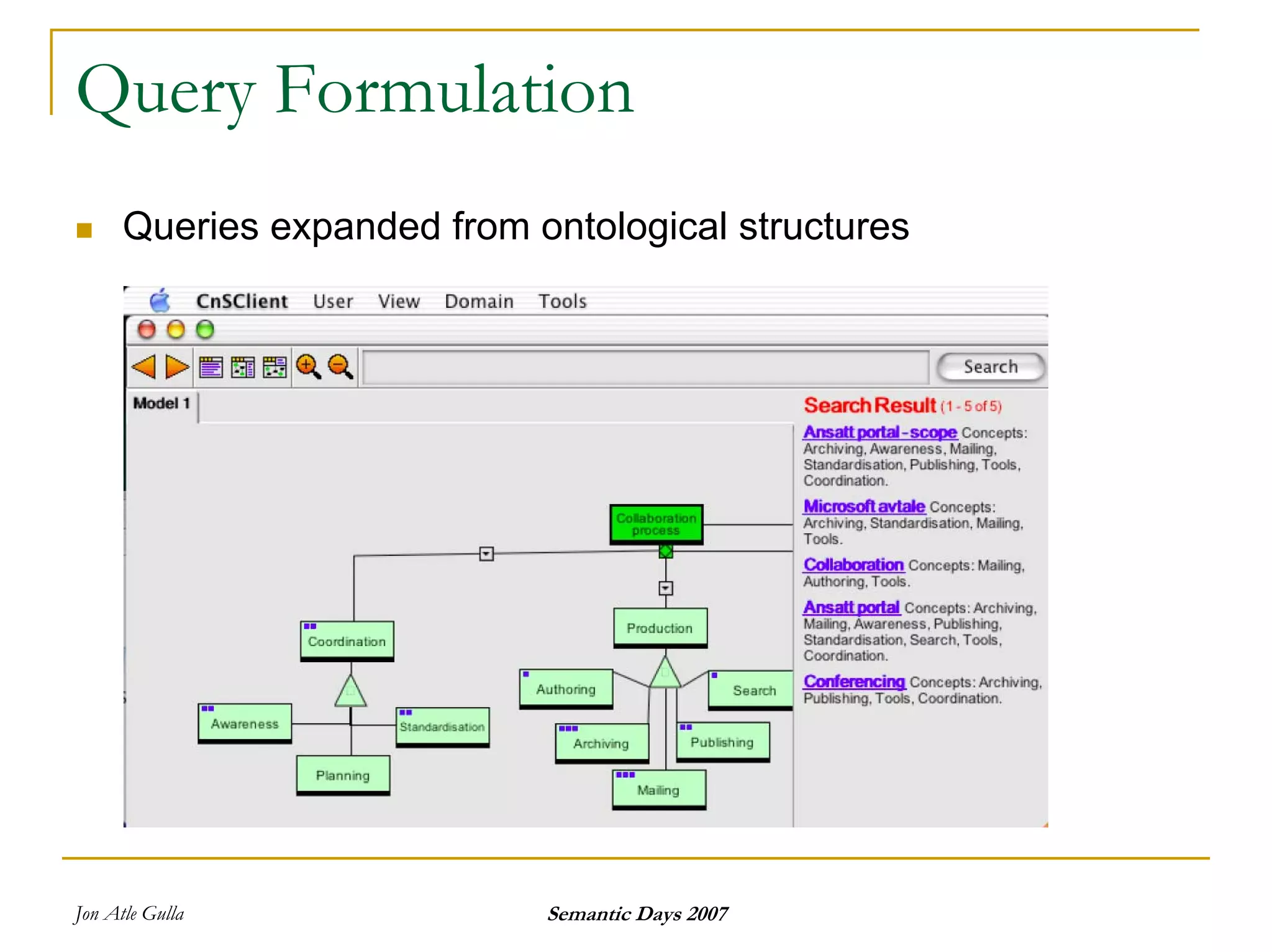 Semantics And Search