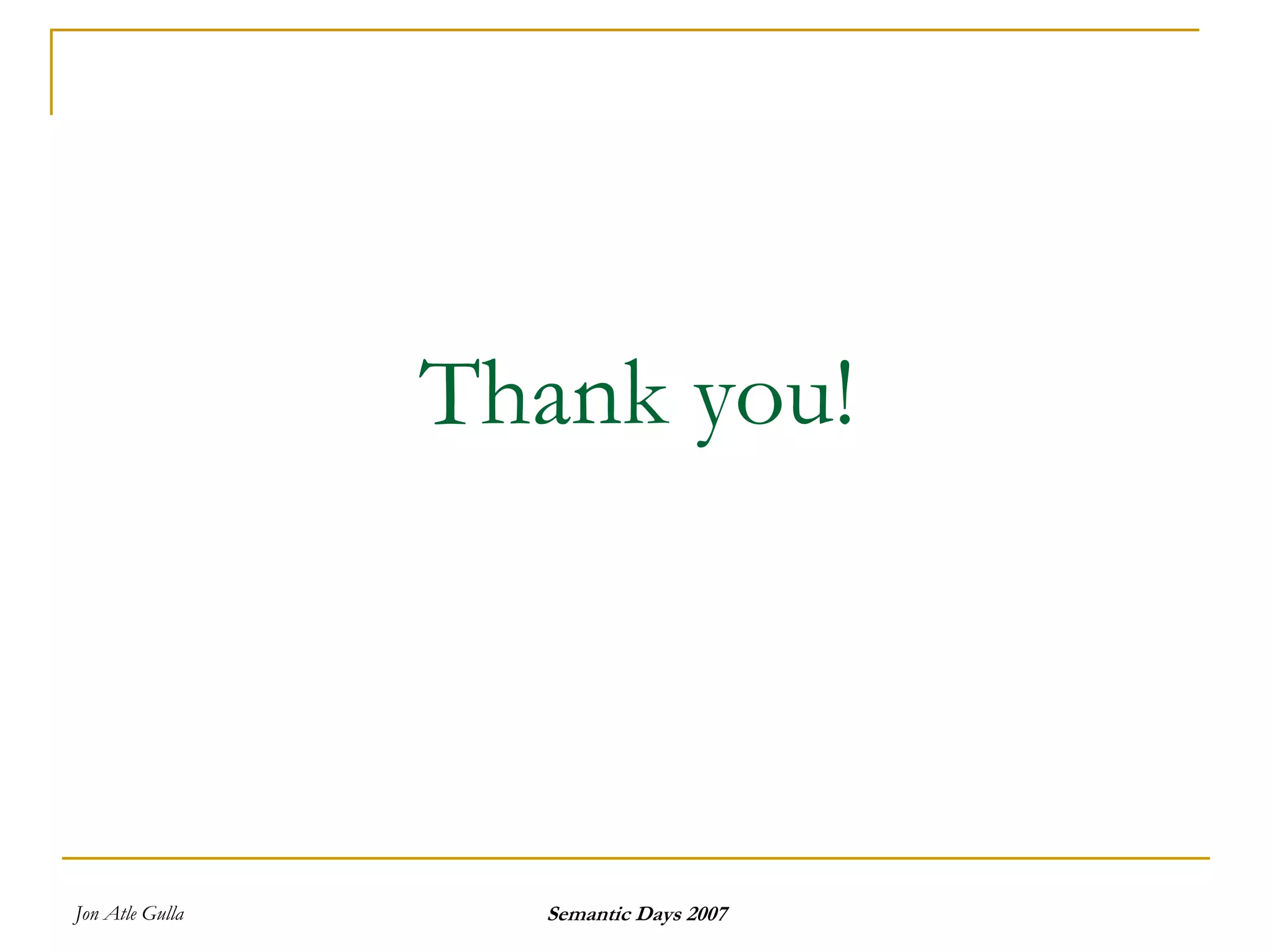 Semantics And Search