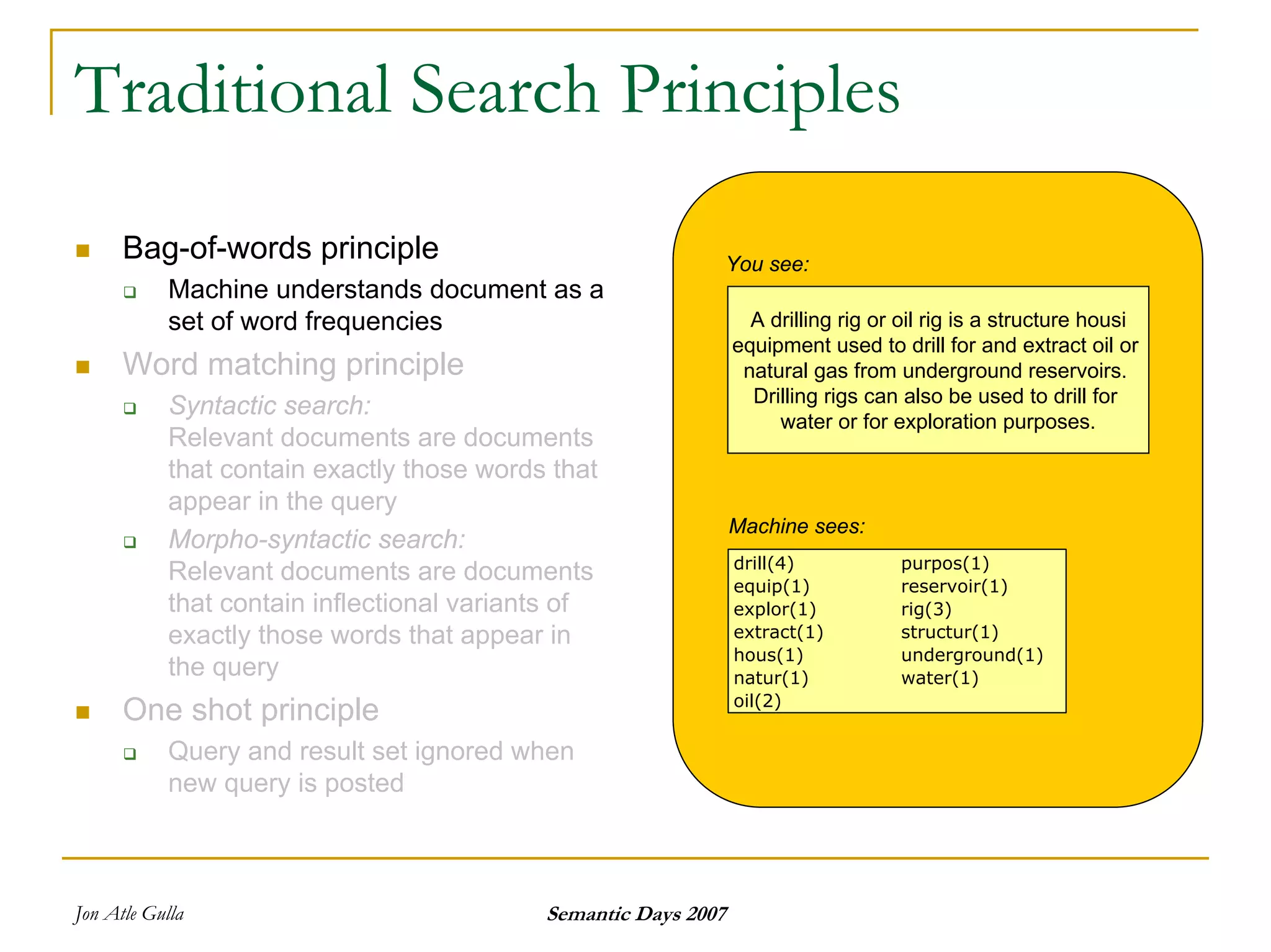 Semantics And Search