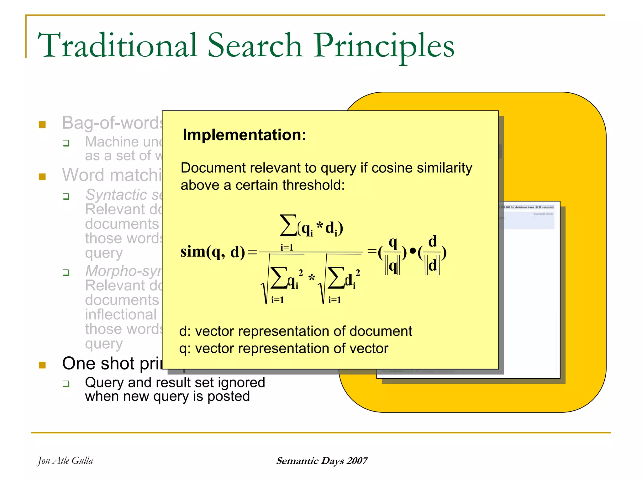 Semantics And Search