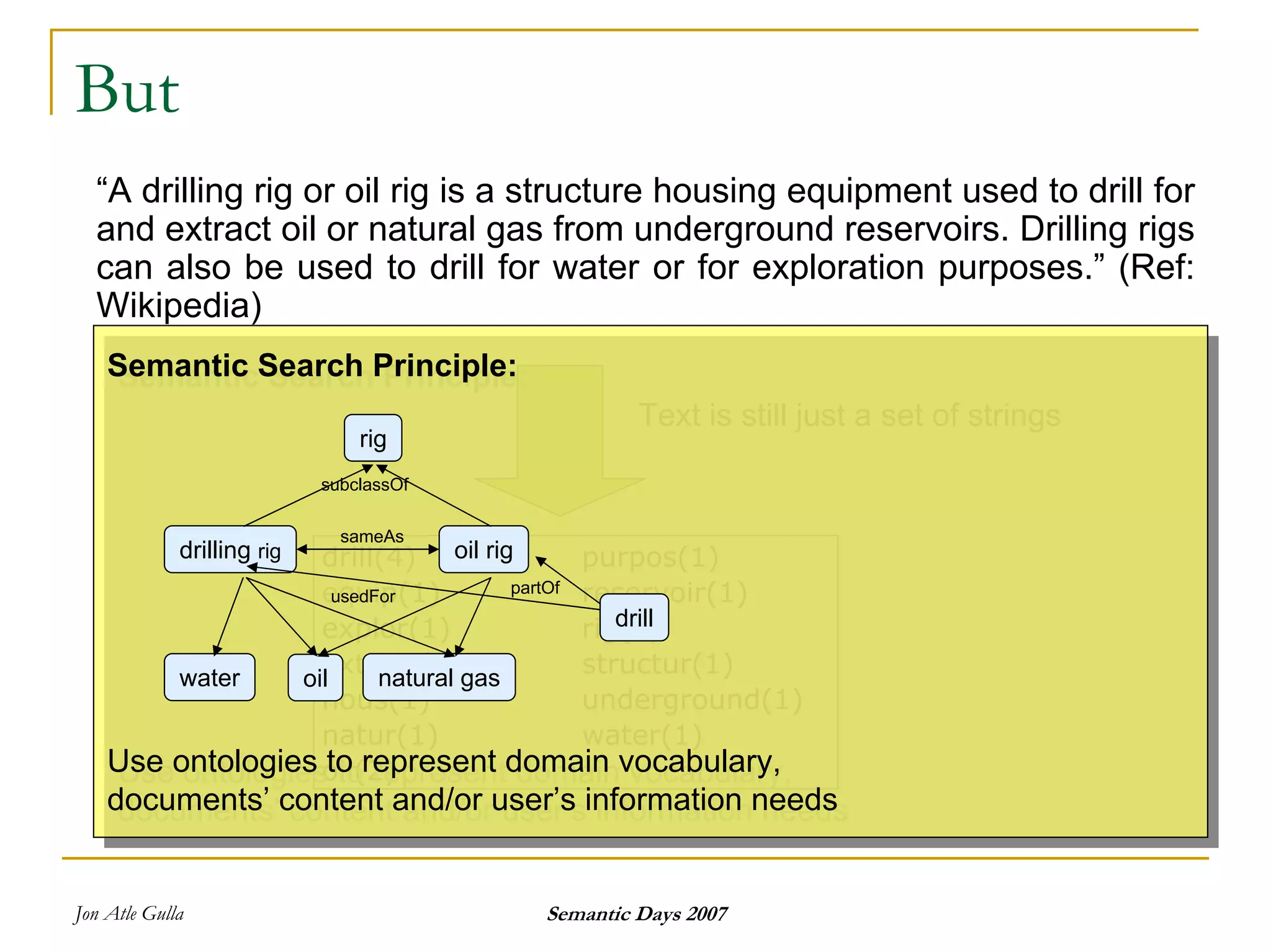 Semantics And Search