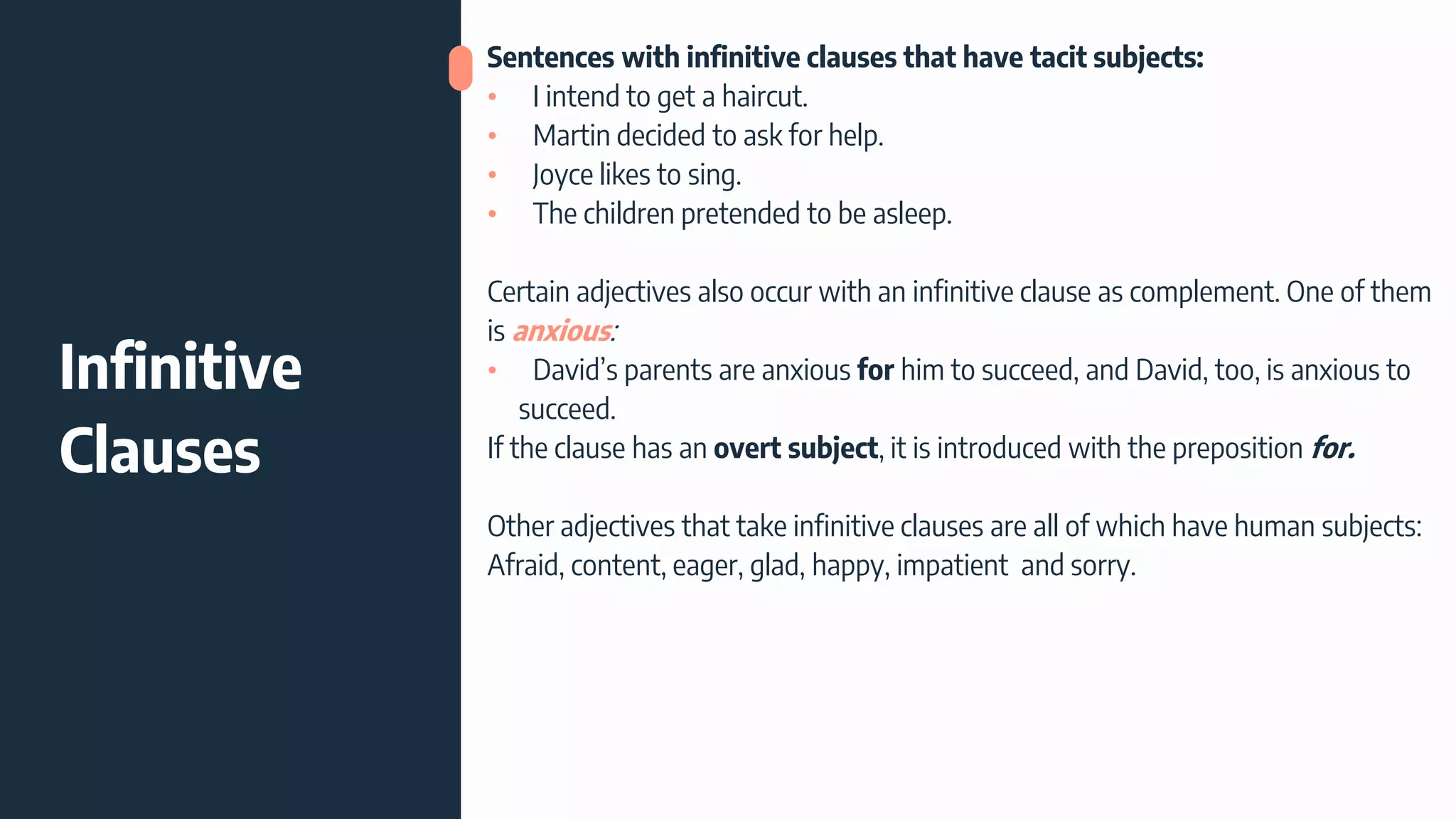 Semantics clauses arguments 1 | PPTX